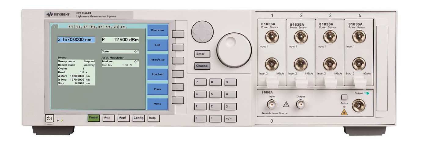 Keysight 81609A 步進可調(diào)諧激光源